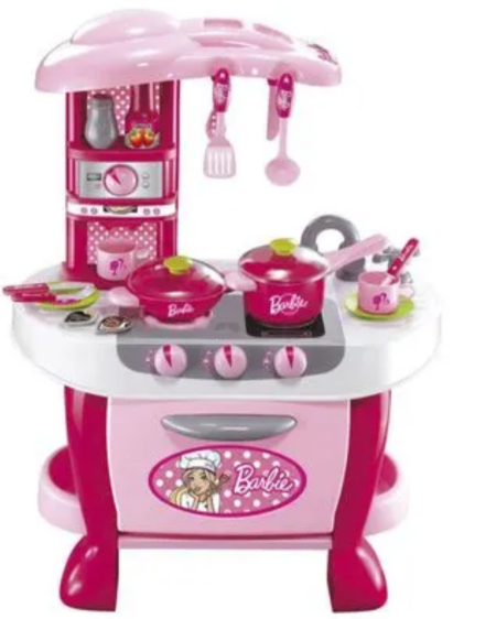 💗 مطبخ باربي للأطفال – Barbie Kitchen Set